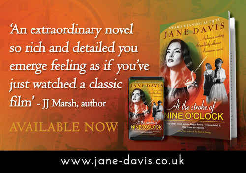 At the Stroke of Nine O'Clock by Award-winning author Jane Davis is available now!