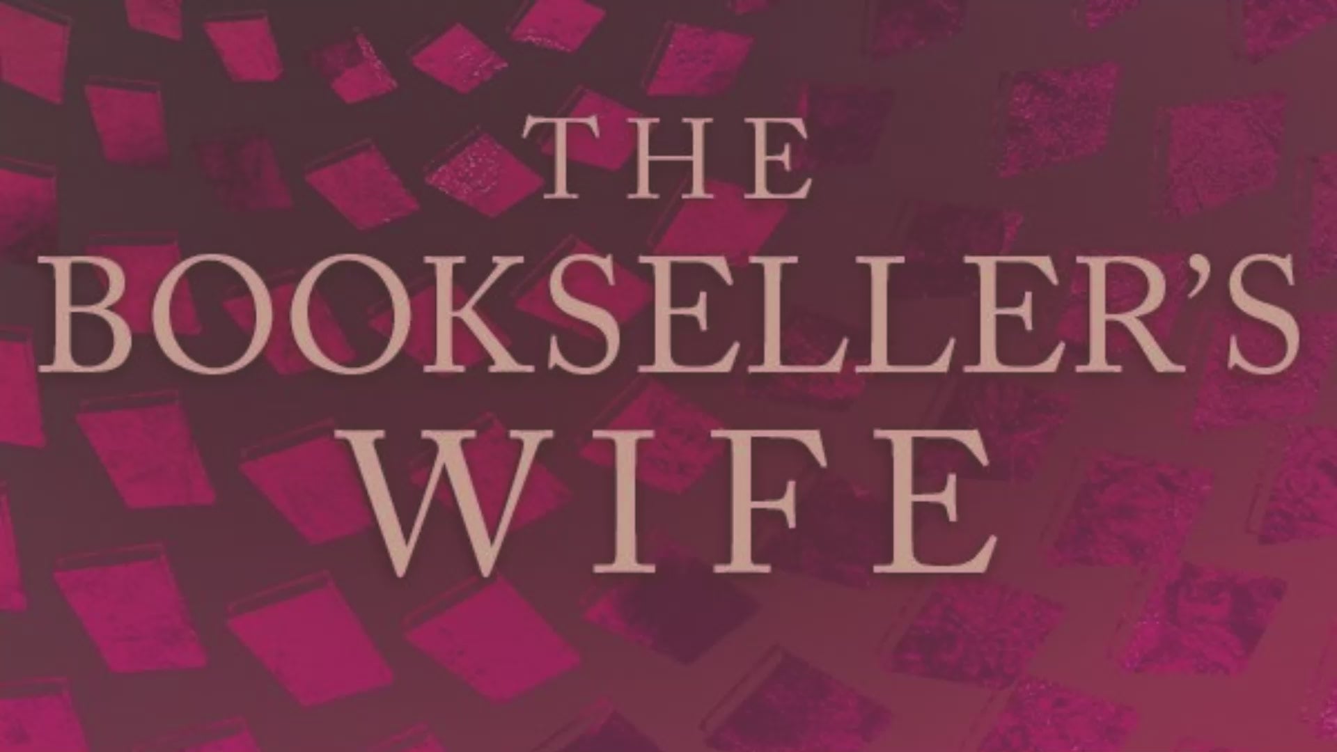 Book Trailer for The Bookseller's Wife by Award-Winning Author Jane Davis 